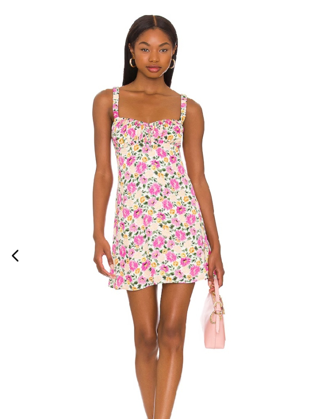 For Love & Lemons June Floral Mini Dress